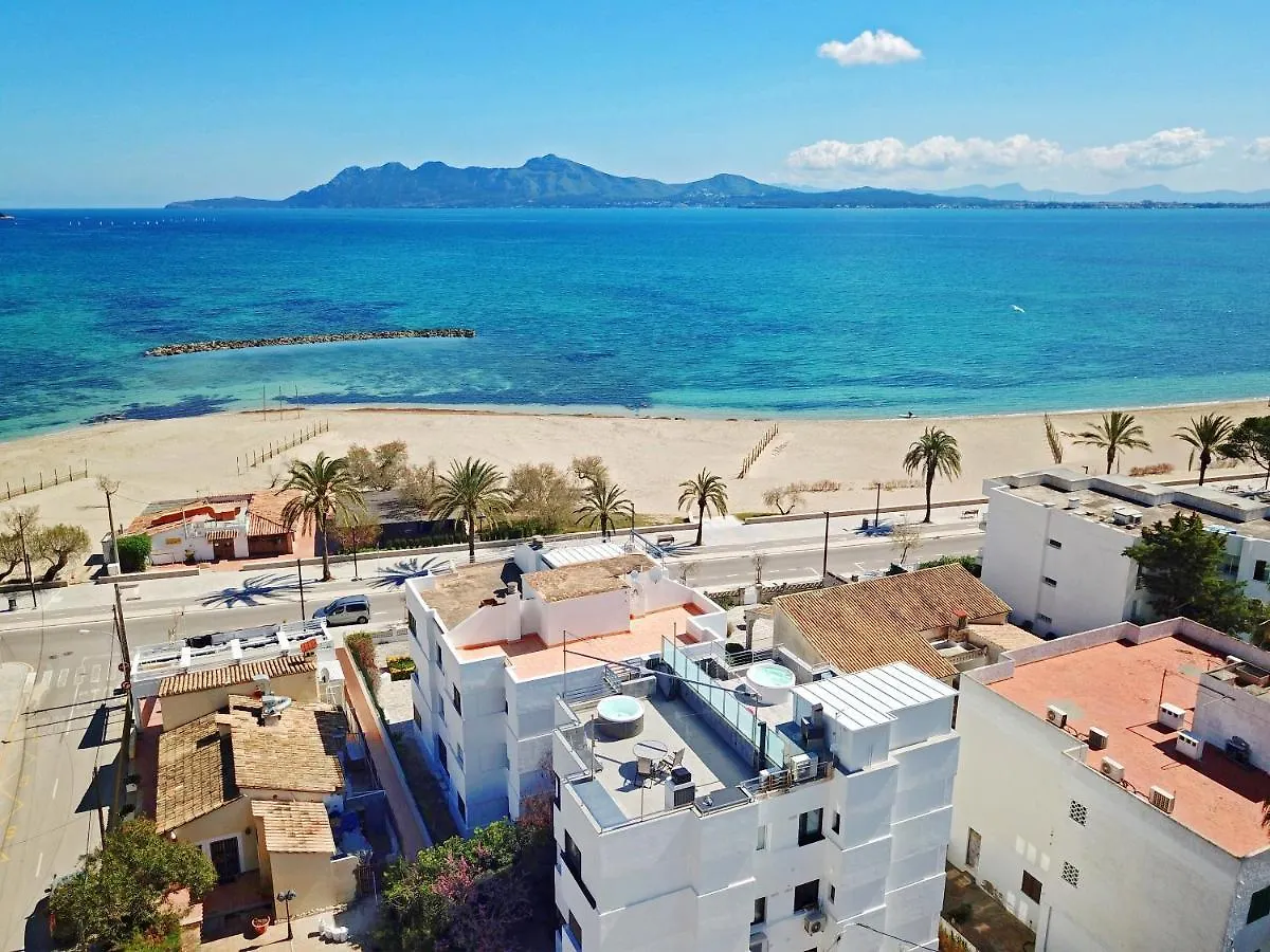 Apartment Seaside Jacuzzi Terrace Apartment: Puerto Pollenca Beachfront Port de Pollenca